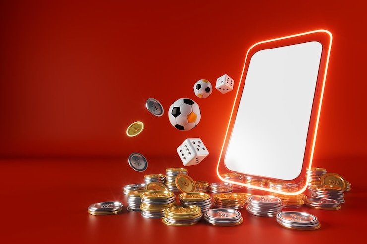 Spadegaming slot game interface showing five reels with themed symbols and active payline highlights on ligasix